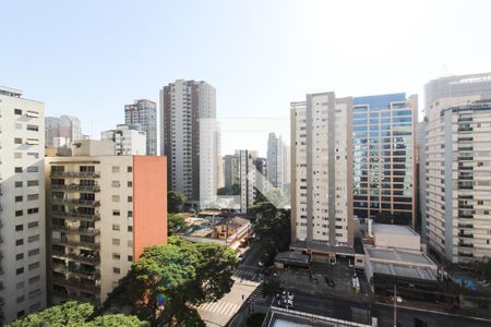 Vista  de apartamento para alugar com 2 quartos, 63m² em Moema, São Paulo