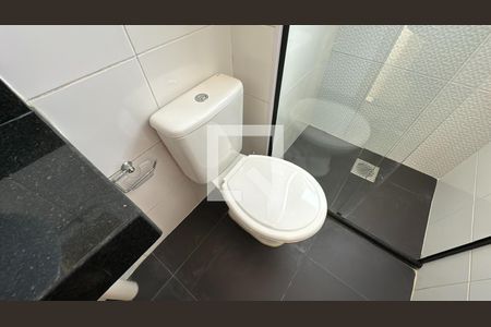 Banheiro de apartamento para alugar com 2 quartos, 40m² em Afonso Pena, São José dos Pinhais