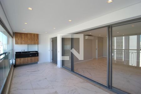 Varanda Gourmet de apartamento à venda com 3 quartos, 149m² em Indianópolis, São Paulo