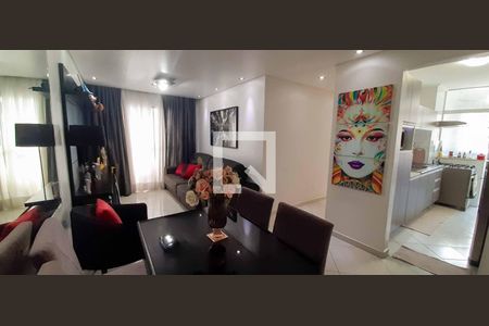 Sala de apartamento para alugar com 2 quartos, 62m² em Jaguaribe, Osasco