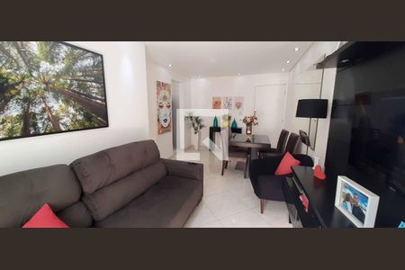 Sala de apartamento para alugar com 2 quartos, 62m² em Jaguaribe, Osasco