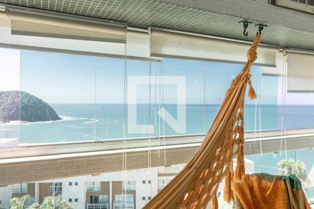 Sala de apartamento para alugar com 3 quartos, 140m² em Loteamento Joao Batista Juliao, Guarujá