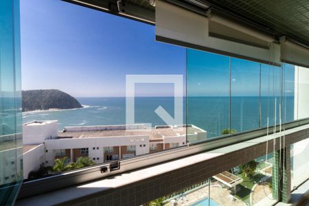 Vista de apartamento para alugar com 3 quartos, 140m² em Loteamento Joao Batista Juliao, Guarujá