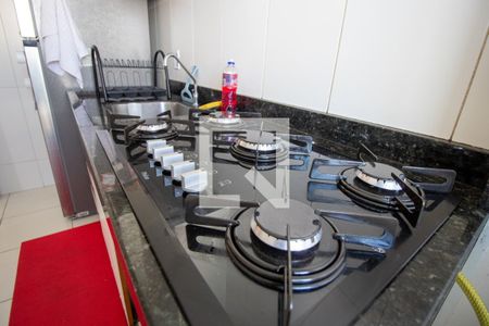 Apartamento para alugar com 47m², 2 quartos e 1 vagaDetalhe da cozinha