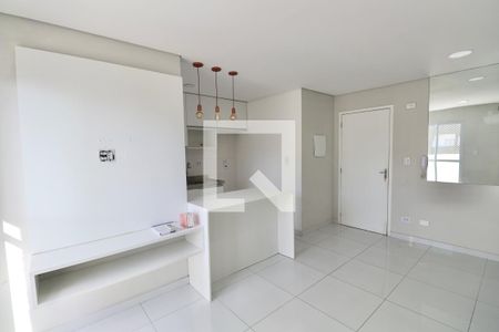 Sala de apartamento para alugar com 2 quartos, 54m² em Jardim dos Passaros, Guarujá