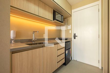 Studio de kitnet/studio para alugar com 1 quarto, 22m² em Jardim das Bandeiras, São Paulo