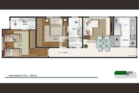 Apartamento à venda com 2 quartos, 72m² em Cruzeiro, Belo Horizonte