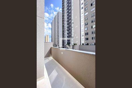 Varanda da Sala de apartamento para alugar com 1 quarto, 32m² em Belenzinho, São Paulo