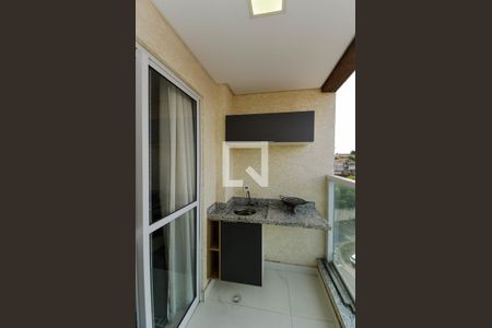 Varanda da Sala de apartamento para alugar com 2 quartos, 50m² em Jardim Munhoz, Guarulhos