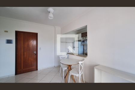 Sala de apartamento para alugar com 1 quarto, 64m² em Guilhermina, Praia Grande