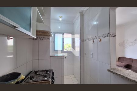 Cozinha de apartamento para alugar com 1 quarto, 64m² em Guilhermina, Praia Grande