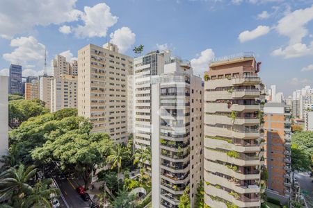 Vista da Varanda da Sala de apartamento à venda com 3 quartos, 360m² em Jardim Paulista, São Paulo