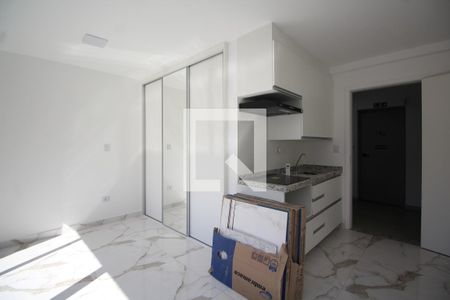 Cozinha de kitnet/studio para alugar com 1 quarto, 27m² em Santana, São Paulo