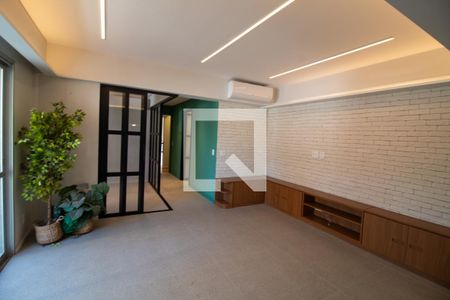 Sala de apartamento à venda com 3 quartos, 90m² em Cidade Monções, São Paulo
