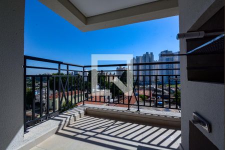 Varanda da Sala de apartamento para alugar com 2 quartos, 58m² em Vila Gonçalves, São Bernardo do Campo