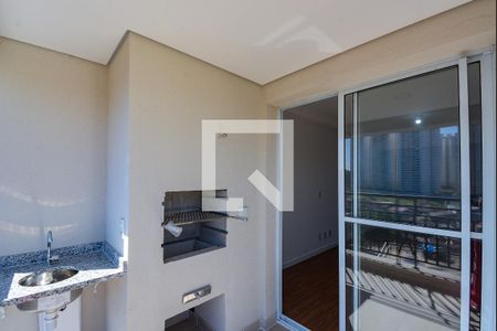 Varanda da Sala de apartamento para alugar com 2 quartos, 58m² em Vila Gonçalves, São Bernardo do Campo