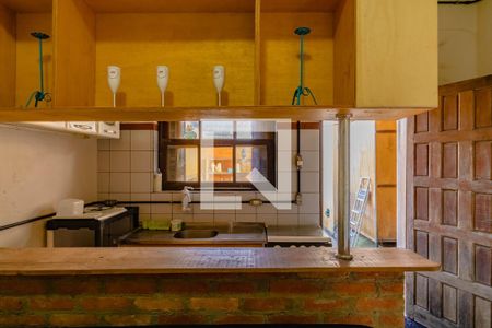 Cozinha de casa para alugar com 1 quarto, 20m² em Vila Gumercindo, São Paulo