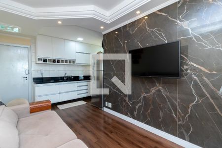 Sala de Estar de apartamento à venda com 2 quartos, 62m² em Parque Mandaqui, São Paulo