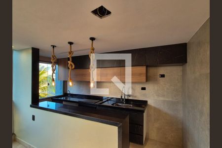 Cozinha de apartamento para alugar com 1 quarto, 45m² em Recreio dos Bandeirantes, Rio de Janeiro