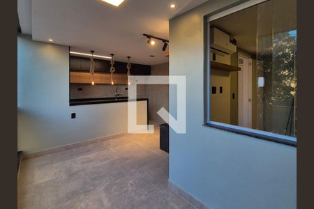 Varanda gourmet de apartamento para alugar com 1 quarto, 45m² em Recreio dos Bandeirantes, Rio de Janeiro