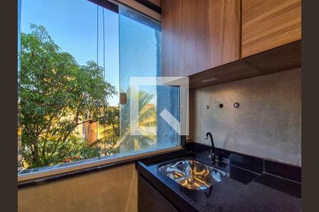 Cozinha e Área de Serviço de apartamento para alugar com 1 quarto, 45m² em Recreio dos Bandeirantes, Rio de Janeiro