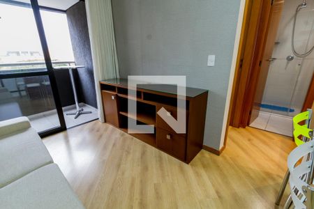 Sala - móvel de apartamento para alugar com 1 quarto, 41m² em Alto da Glória, Curitiba