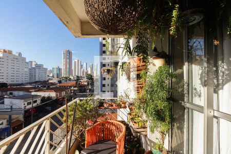 Varanda  de apartamento para alugar com 4 quartos, 117m² em Vila Gomes Cardim, São Paulo