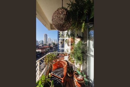 Varanda  de apartamento para alugar com 4 quartos, 117m² em Vila Gomes Cardim, São Paulo