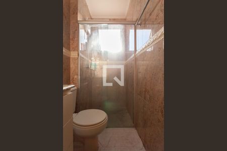 Banheiro da Suíte de apartamento à venda com 3 quartos, 90m² em Dona Clara, Belo Horizonte