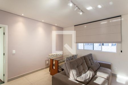 Sala de apartamento à venda com 3 quartos, 90m² em Dona Clara, Belo Horizonte