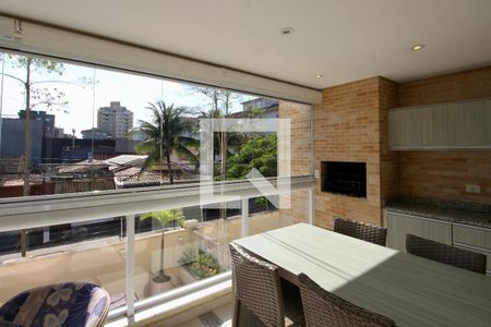 Apartamento para alugar com 85m², 2 quartos e 2 vagasVaranda - Área gourmet
