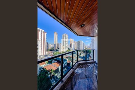 Varanda da Sala de apartamento à venda com 4 quartos, 200m² em Jardim Anália Franco, São Paulo