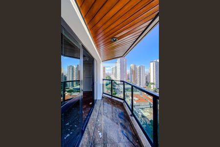 Varanda da Sala de apartamento à venda com 3 quartos, 200m² em Jardim Anália Franco, São Paulo