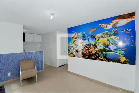 Sala de apartamento para alugar com 2 quartos, 44m² em Vila Alzira, Guarulhos