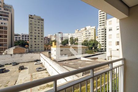 Varanda da Sala de apartamento para alugar com 2 quartos, 50m² em Santa Cecília, São Paulo