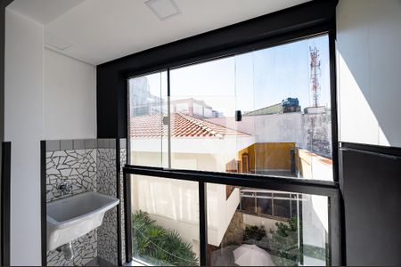 Varanda de kitnet/studio para alugar com 1 quarto, 19m² em Vila Clementino, São Paulo