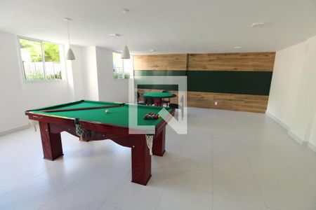Apartamento à venda com 50m², 2 quartos e 1 vagaArea comum sala de jogos