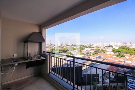 Varanda de apartamento para alugar com 2 quartos, 59m² em Pari, São Paulo