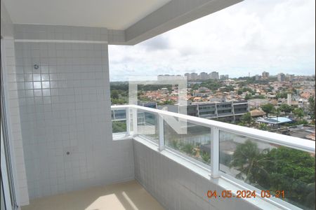 Varanda da Sala de apartamento para alugar com 2 quartos, 67m² em Piatã, Salvador