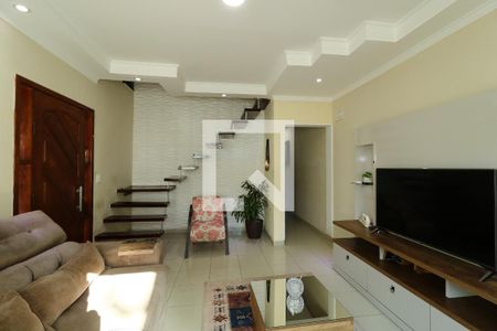 Sala de casa à venda com 3 quartos, 224m² em Vila Eldizia, Santo André