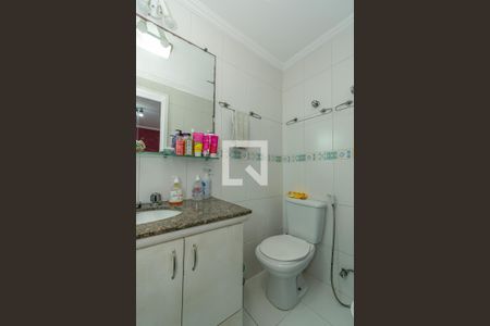 Banheiro da Suíte de apartamento à venda com 3 quartos, 95m² em Sousas, Campinas