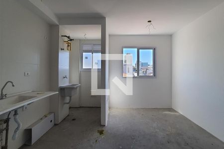 Sala e Cozinha de apartamento para alugar com 2 quartos, 43m² em Parada Inglesa, São Paulo