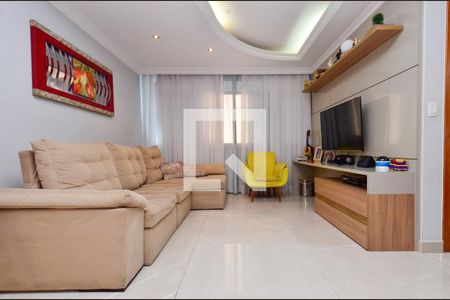 Sala de estar de apartamento à venda com 3 quartos, 92m² em Esplanada, Belo Horizonte