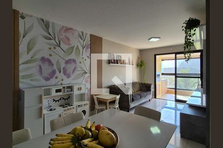 Sala  de apartamento à venda com 3 quartos, 92m² em Recreio dos Bandeirantes, Rio de Janeiro