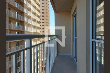 Varanda do Quarto  de apartamento à venda com 1 quarto, 27m² em Socorro, São Paulo