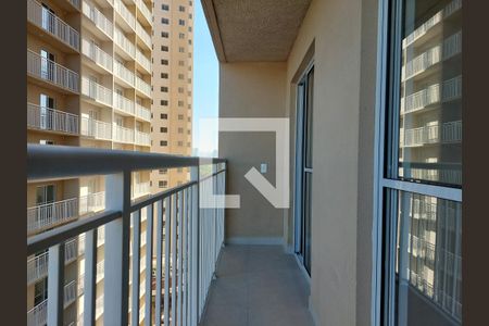 Varanda da Sala de apartamento à venda com 1 quarto, 27m² em Socorro, São Paulo