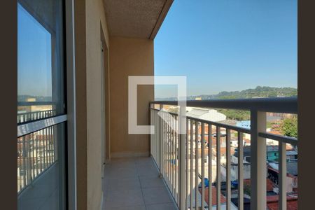 Varanda da Sala de apartamento à venda com 1 quarto, 27m² em Socorro, São Paulo