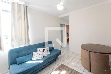 Sala de apartamento para alugar com 2 quartos, 48m² em Nova Espírito Santo, Valinhos