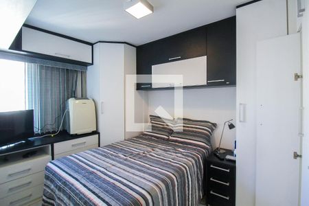 Quarto 1 - Suíte de apartamento à venda com 2 quartos, 57m² em Vila Bertioga, São Paulo