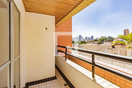 Varanda da Sala de apartamento à venda com 3 quartos, 81m² em Vila Gumercindo, São Paulo